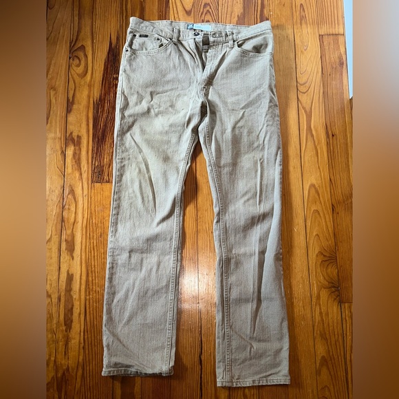 Lee Classic Fit Khaki Jeans - Picture 1 of 4